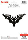 Balon Halloween Nietoperz 62x32 cm
