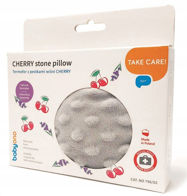 BabyOno TERMOFOR lawenda pestek wiśni na kolkę gorączkę bóle menstruacyjne