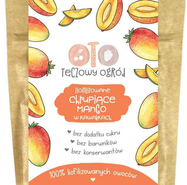 Chrupiące Owoce Liofilizowane Otolandia - Plastry MANGO