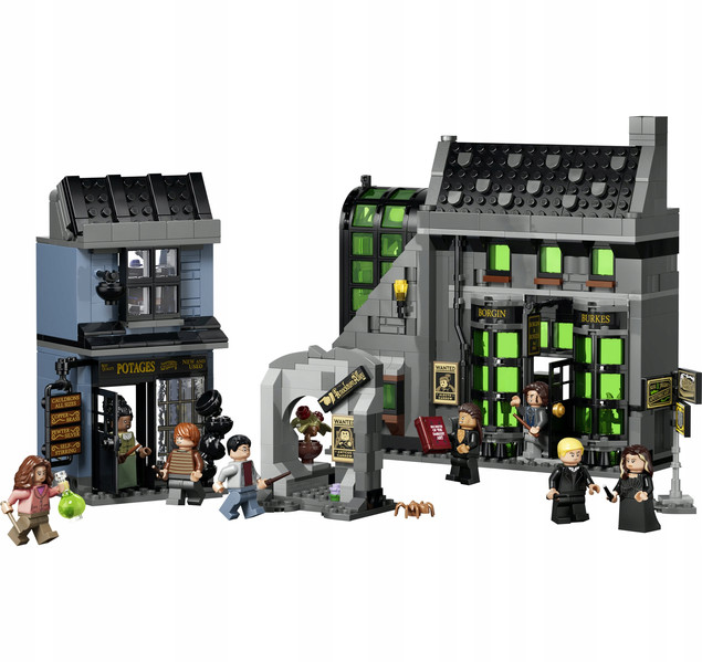 LEGO Harry Potter 76471 Magiczne Sklepiki na Ulicy Pokątnej