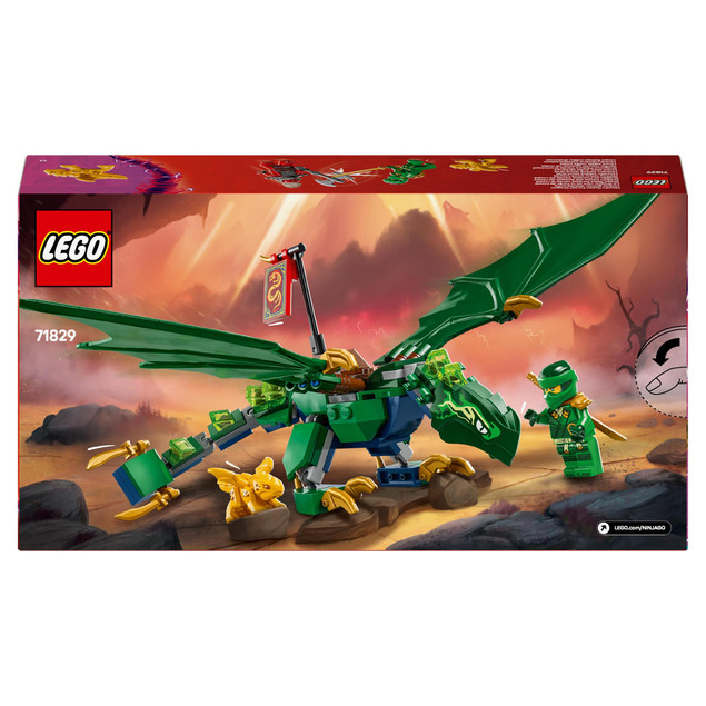 LEGO Ninjago Zielony Leśny Smok Lloyda (71829) Klocki 6+