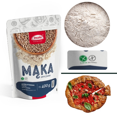 MĄKA GRYCZANA BEZGLUTENOWA INCOLA 400 g