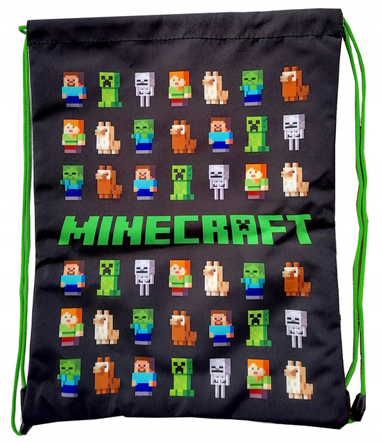 Worek na buty Minecraft