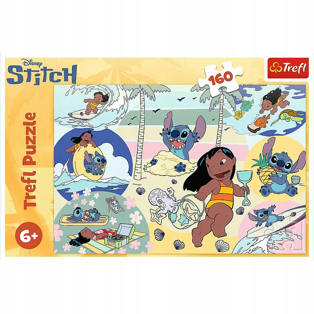 Tytuł
Trefl Puzzle 160 el. Stitch Rządzi Disney Lilo & Stitch