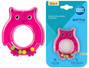 CANPOL BABIES Zabawka GRZECHOTKA Sowa RÓŻOWA 0m+ 2/187_pin