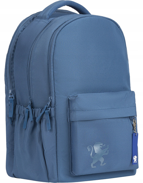 Plecak szkolny Oxford 26 l Wielokomorowy Niebieski Dżinsowy Laptop 16"