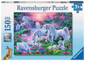 Puzzle Ravensburger 150 elementów Jednorożec o zachodzie słońca