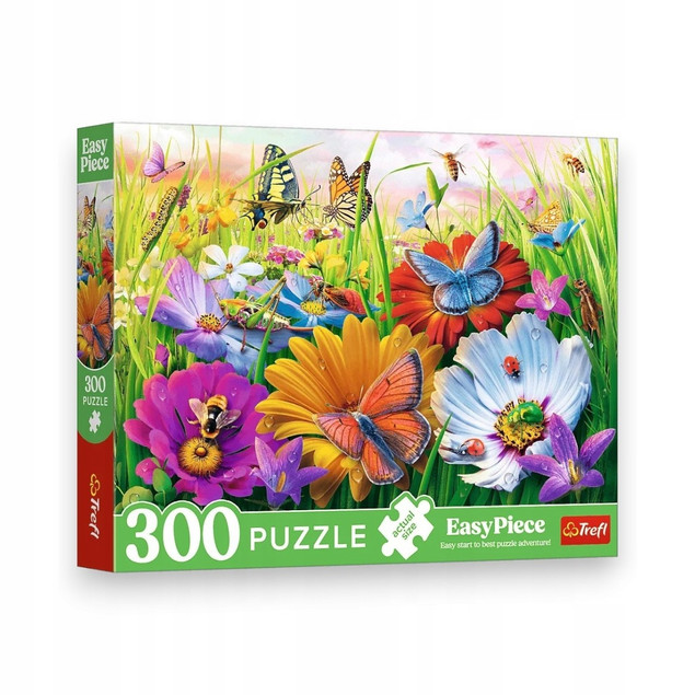 Puzzle Trefl 300 elementów owady na wsi