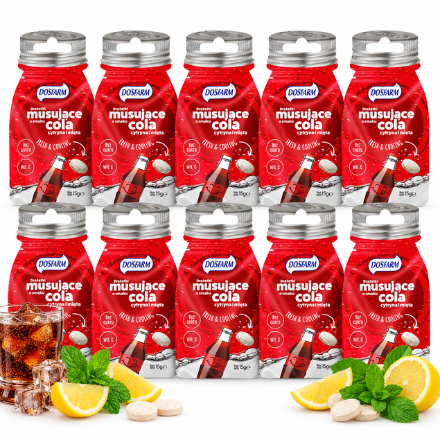 Drażetki mięta-cola Dosfarm 15g