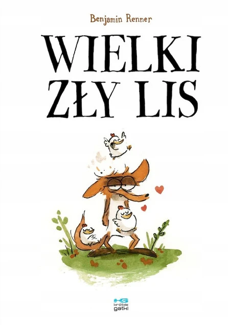 Okładka komiksu Wielki Zły Lis Benjamina Rennera