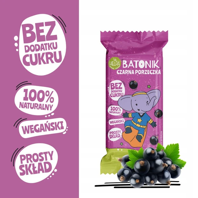 Batonik czarna porzeczka 20 g HELPA_2