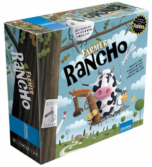 Super Farmer Rodzinna Gra Planszowa Dla Dzieci 6+ Granna 00175