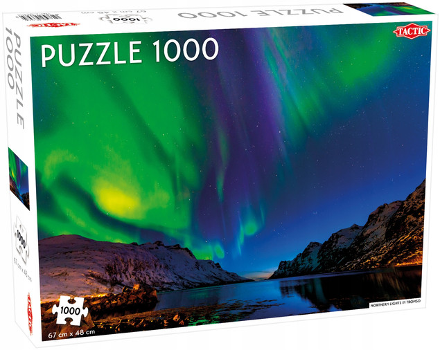 Puzzle Tactic Zorza Polarna 1000 elementów – Fińska Jakość