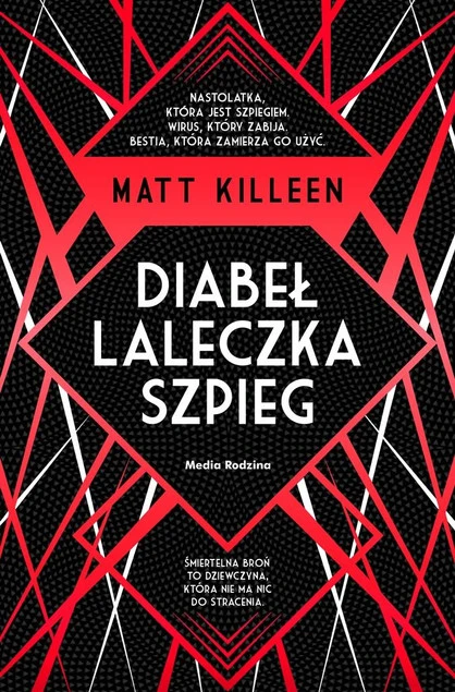 Okładka książki Diabeł, laleczka, szpieg Matt Killeen