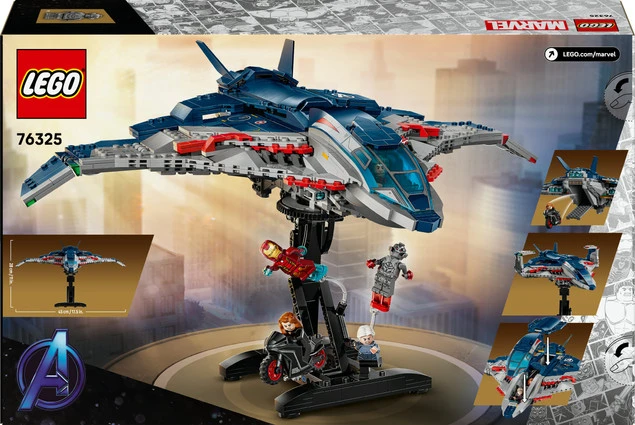 LEGO Super Heroes 76325 Avengers: Czas Ultrona Quinjet Fighter