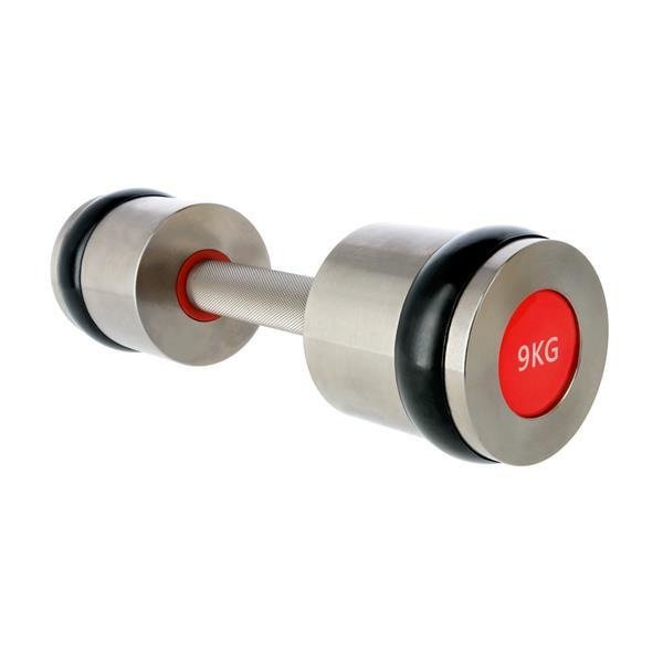 Hantle chromowane, radełkowane 2 x 9 KG HH09 HMS