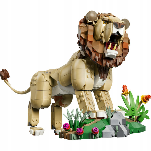 LEGO Creator 3w1 31386 Dumny Lew Dzikie Zwierzęta