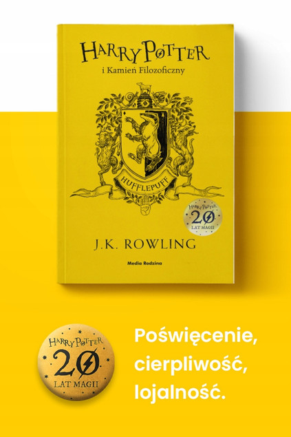 Harry Potter i kamień filozoficzny (Hufflepuff) J.K. Rowling