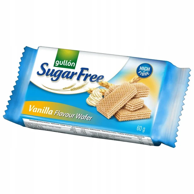 Wafle GULLON waniliowe bez cukru