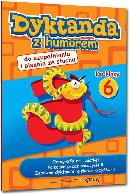 Dyktanda z humorem do klasy 6 Greg