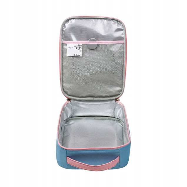 B.Box Torba Termiczna na Lunchbox Niebiesko-Różowa Termoizolacyjna Eco