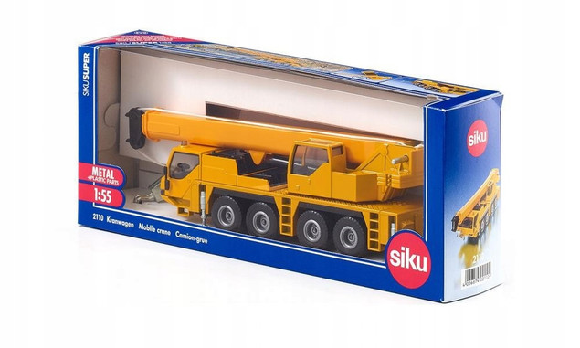Samochód strażacki z dźwigiem Siku 2110