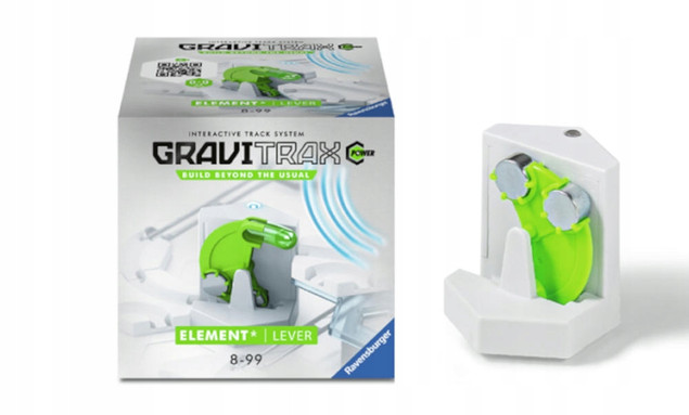 Dodatek do gry Ravensburger Gravitrax Dźwignia 26186 dla dzieci 8+