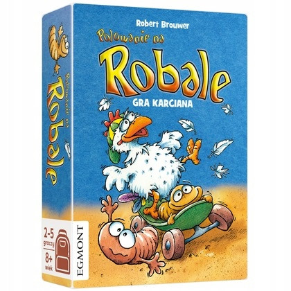 Polowanie na Robale. Dynamiczna Gra Karciana Egmont Gry do Plecaka