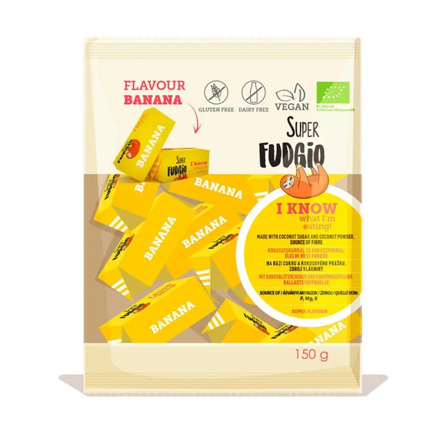 Cukierki bananowe ME Gusto ekologiczne 150 g
