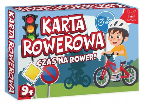 Gra karciana Karta Rowerowa Czas na Rower! – Kangur