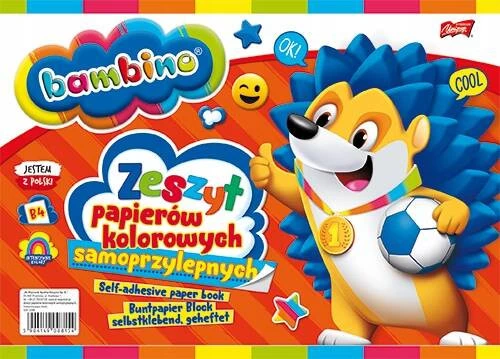 SAMOPRZYLEPNY KOLOROWY B4 8K