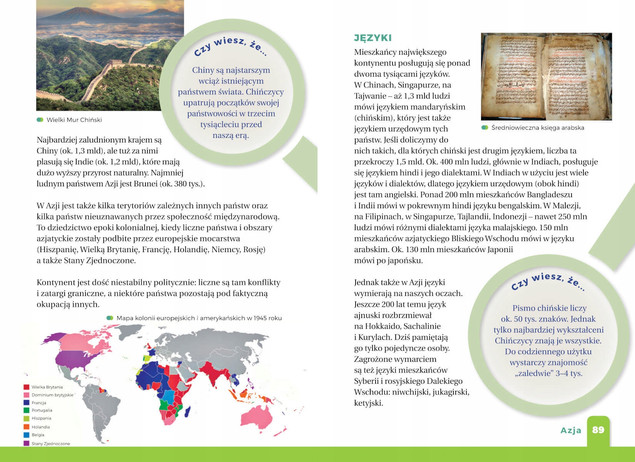 Encyklopedia Dla Dzieci JAKI TO KONTYNENT? Atlas Nagrody SBM (TW)