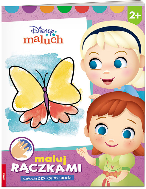 Disney maluch Maluj rączkami MWR-9201 Opracowania Zbiorowe
