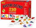 Gra edukacyjna Bystre Oczko 8 gier 3+ Adamigo