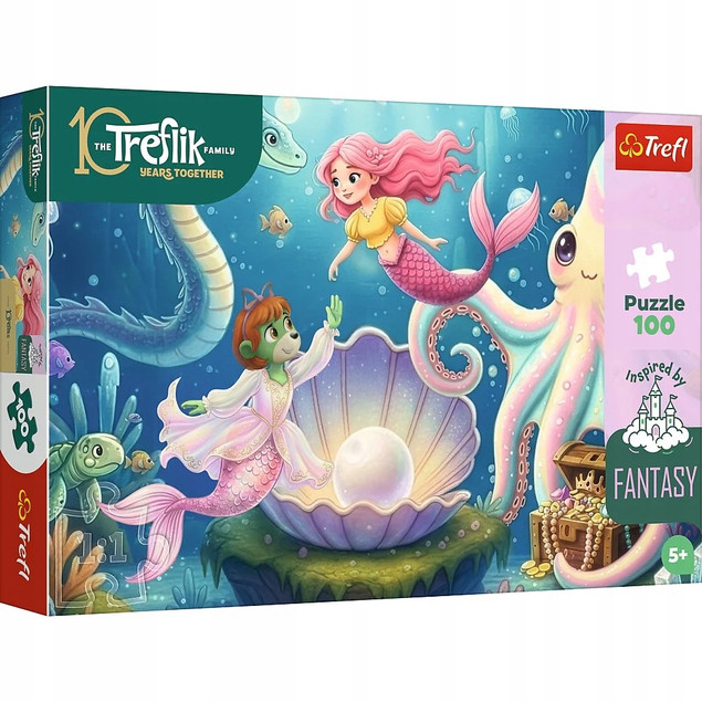 Puzzle 100 Trefl Inspired by Fantasy: W Krainie Syrenek (16575)