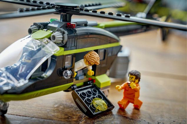 LEGO City 60508 Napad na Policyjny Pociąg Powered Up Zestaw Kolejowy Klocki dla Dzieci 7+