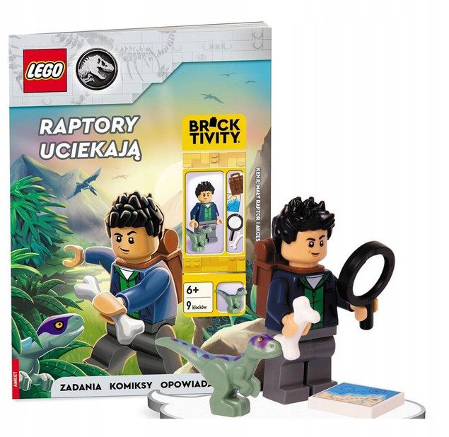 Lego Jurassic World Raptory uciekają Praca zbiorowa