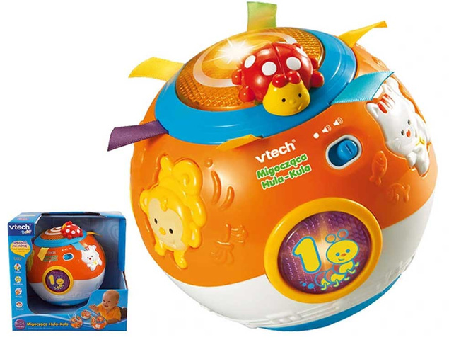 VTECH INTERAKTYWNA MIGOCZACA HULA-KULA PO POLSKU