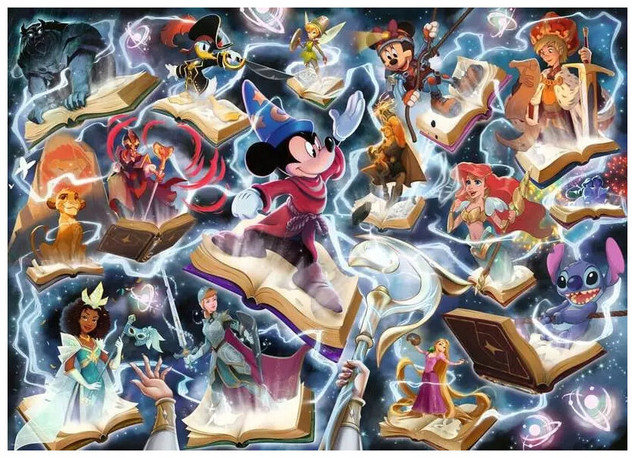 Puzzle 2D: Lorcana Steel (1000 elementów)