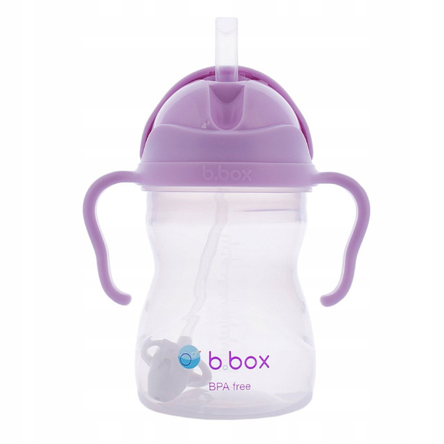 Kubek Niekapek B.Box 240 ml 6m+ Fioletowy