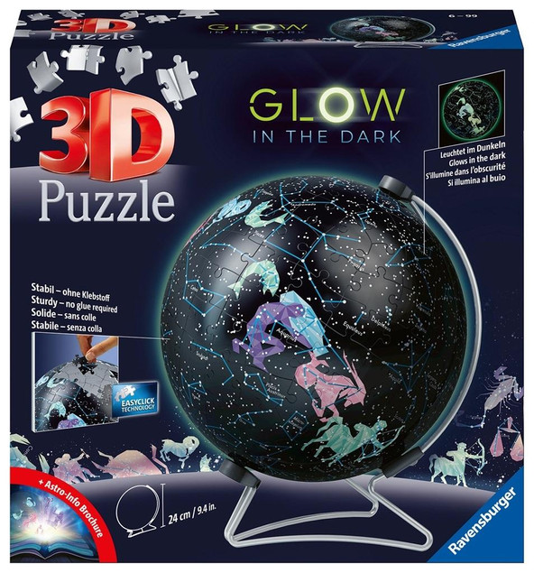 Puzzle 3D Globus Konstelacje 180 el. Ravensburger