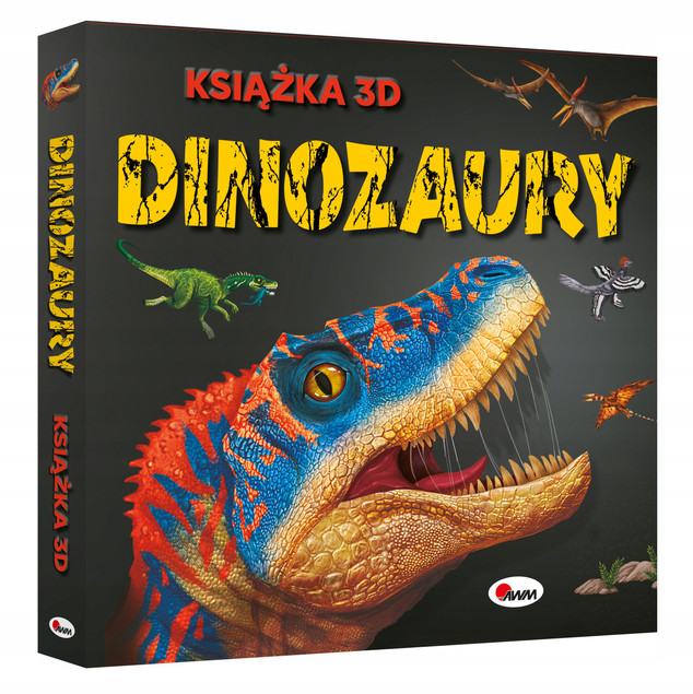 Dinozaury. Książka 3D Natalia Kawałko-Dzikowska, Przemysław Rudź