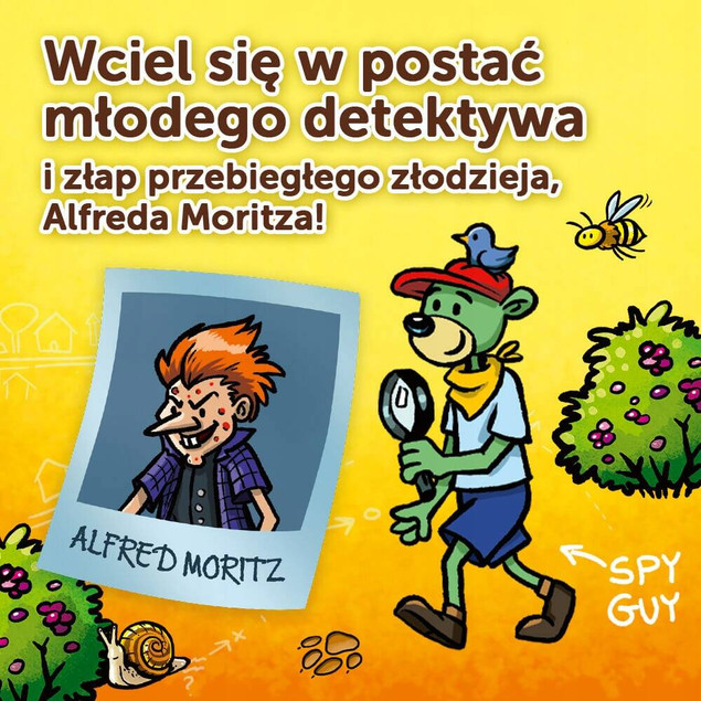 SPY GUY JUNIOR ZWIERZAKI TREFL Gra Na Spostrzegawczość 3+ Trefl 02595