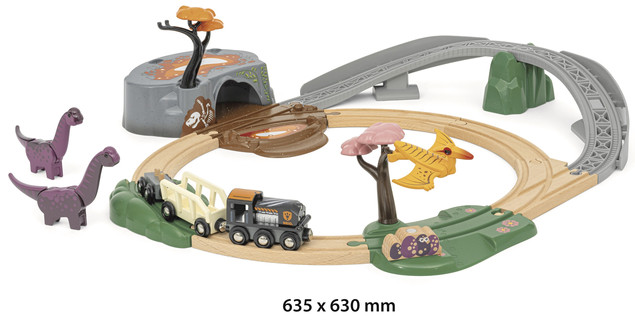 Brio 36094 Zestaw przygodowy dinozaurów
