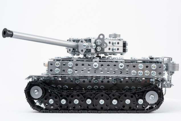 Metalcraft World of Tanks Czołg Tiger I metalowy zestaw DIY WOT