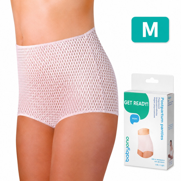 Majtki poporodowe wielorazowe M, 2szt – Babyono