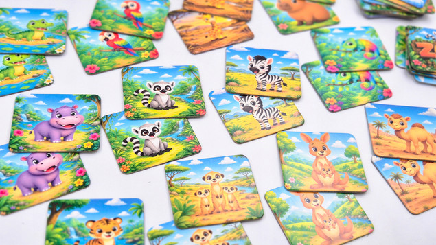 Gra planszowa Multigra - Pamięć - Zoo - Edukacyjna