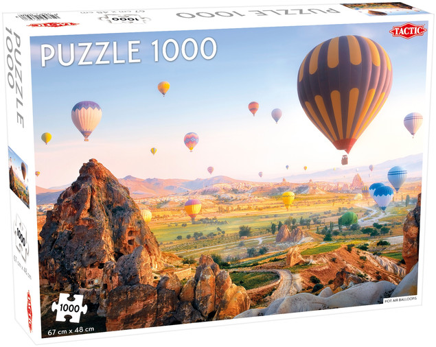Puzzle Tactic 1000 elementów Balony na Gorące Powietrze | Finlandia