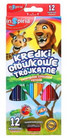 KREDKI OŁÓWKOWE TRÓJKĄTNE 12 KOL INSPIRIA