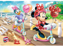 Puzzle 200 Układanka Myszka MINNIE Plaża Ducky Widok Obraz 7+ Trefl 13262